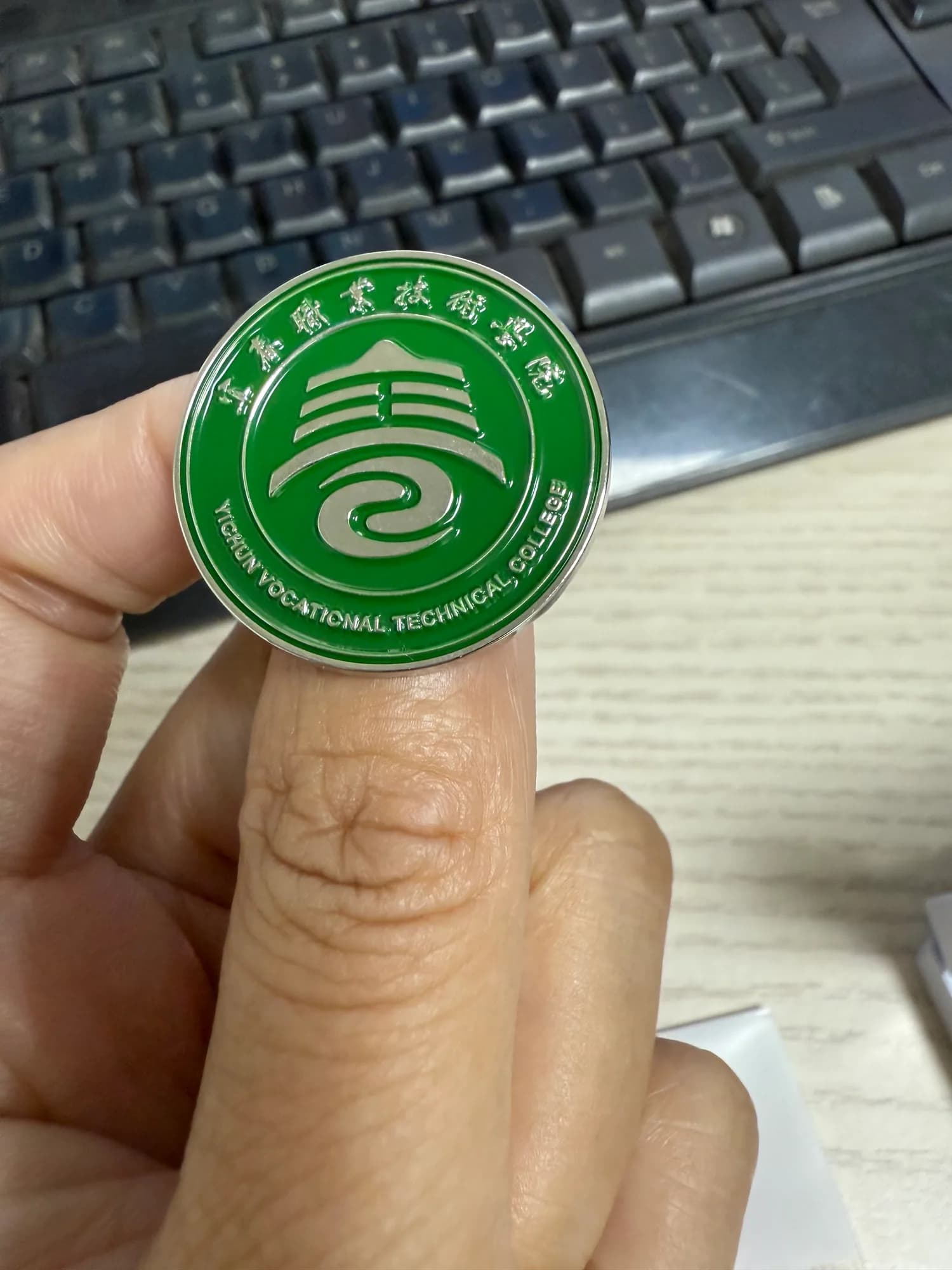 Metalowe odznaki na zamówienie, emblematy szkolne z logo, naszywki na zamówienie, pamiątkowe odznaki na zamówienie (2/4)