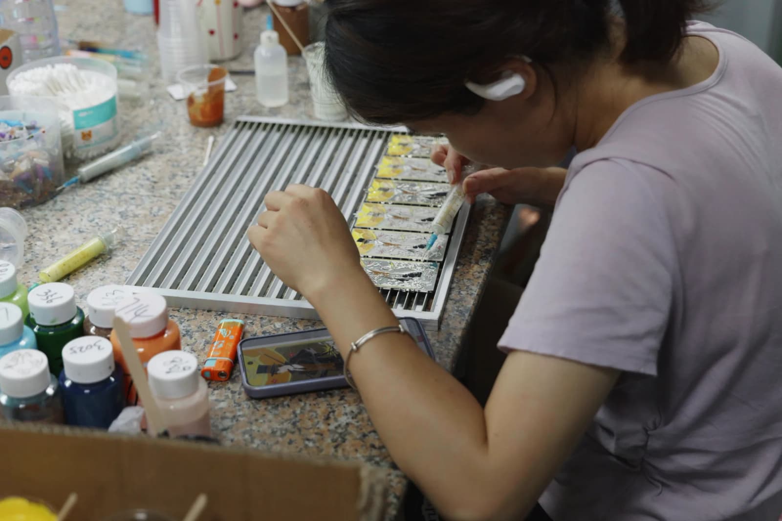 Etching & piercing